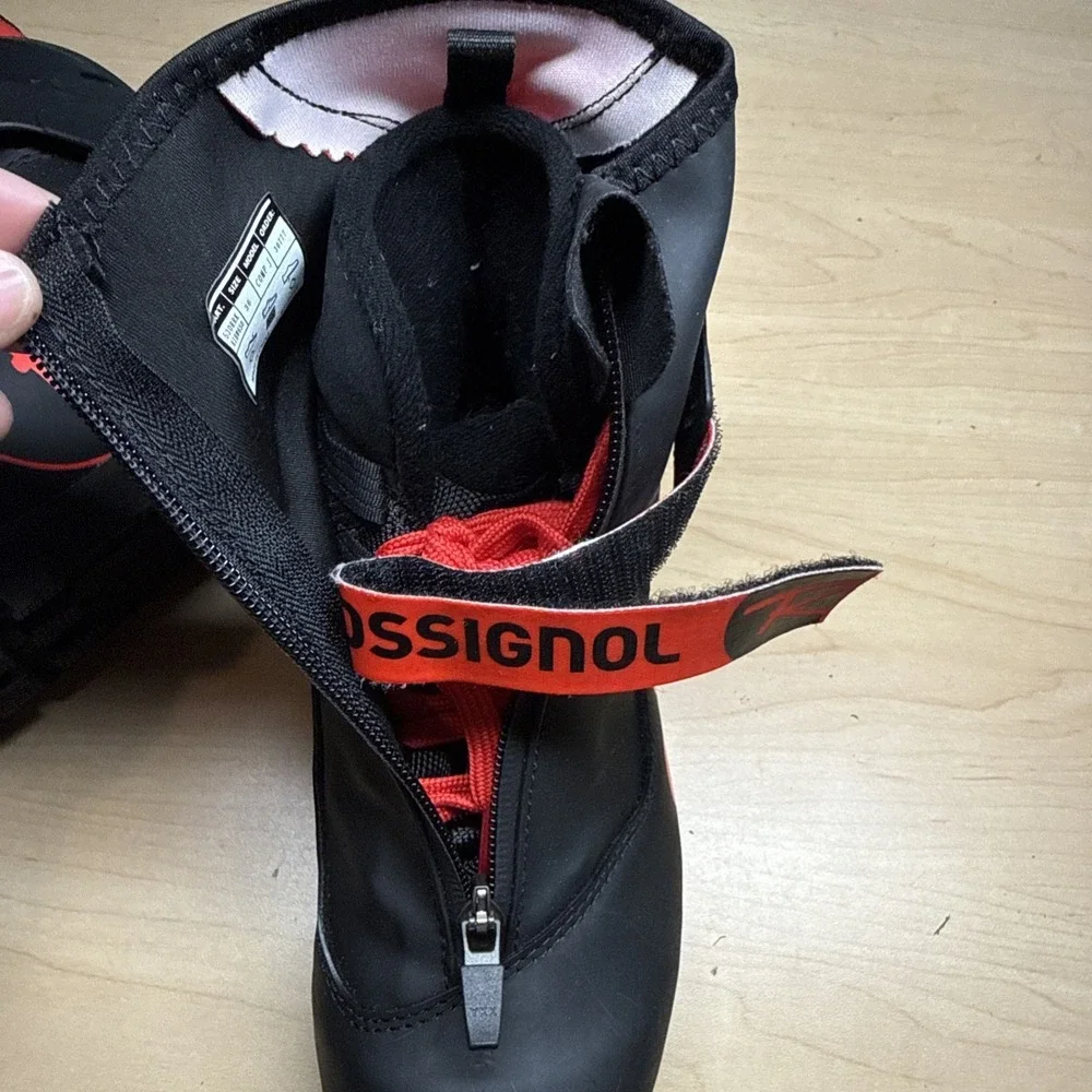 Rossignol Boots Comp j Size 36 Black Red Letters